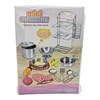 Imagen de Set de cocina, 18 piezas de metal, con organizador, en blister