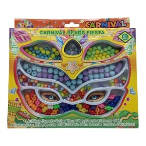 Imagen de Cuentas para armar pulseras y collares, en caja de plástico