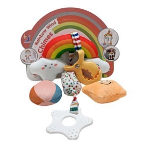 Imagen de Dormidera peluche con cascabeles, 3 móviles en caja