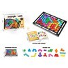 Imagen de Puzzle de plástico, encastre figuras 3D, en caja
