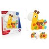 Imagen de Didáctico jirafa, pop it, con mordillos, múltiples actividades sensoriales HUANGER, en caja