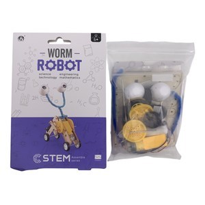 Imagen de Puzzle 3D, madera, robot, en caja