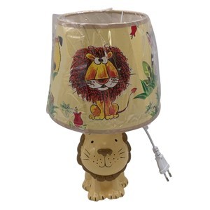 Imagen de Portátil veladora infantil, león, en caja, 2 colores