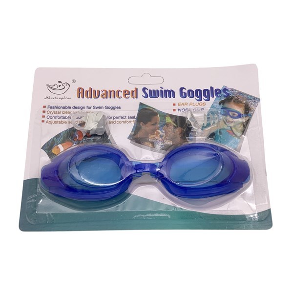 Imagen de Lentes para natación, con tapones y clip nasal, en blister, varios colores