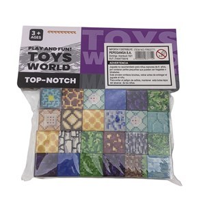 Imagen de Bloques magnéticos, cubos 24 piezas, en bolsa