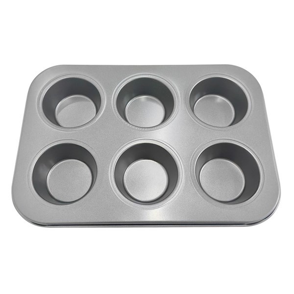 Imagen de Asadera de metal para 6 cupcakes