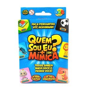 Imagen de Juego de mesa, 2en1, quién soy + mímica, en caja