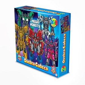 Imagen de Puzzle 200 piezas, robot, en caja