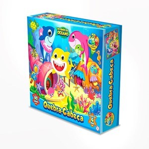 Imagen de Puzzle de cartón, 60 piezas, océano, en caja