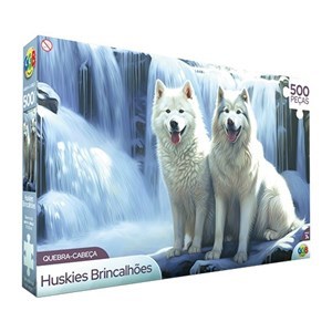 Imagen de Puzzle 500 piezas, perros, en caja