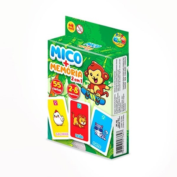 Imagen de Juego de mesa, 55 cartas, memoria animales, en caja