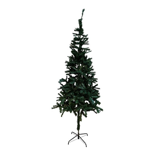 Imagen de Árbol navideño frondoso, 210cm, pie de metal, en caja