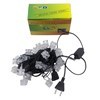 Imagen de Luces led x40, cubos de colores, 220v 8 metros, extensible en caja