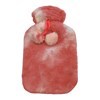 Imagen de Bolsa de agua caliente, 2L con funda de peluche en bolsa, varios colores