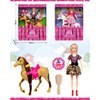Imagen de Muñeca articulada con caballo y accesorios, en caja