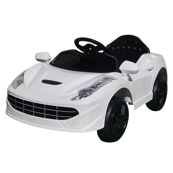 Imagen de Auto a batería, con control remoto, luz y sonido, 2 baterías de 6V c/u, en caja, varios colores