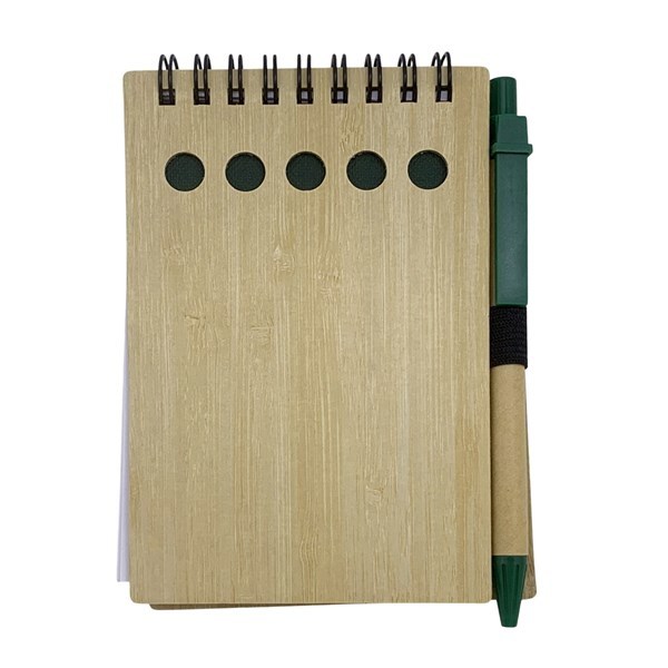 Imagen de Block x70 hojas con espiral, tapas de madera