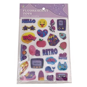 Imagen de Stickers surtidos, en bolsa, PACK x20