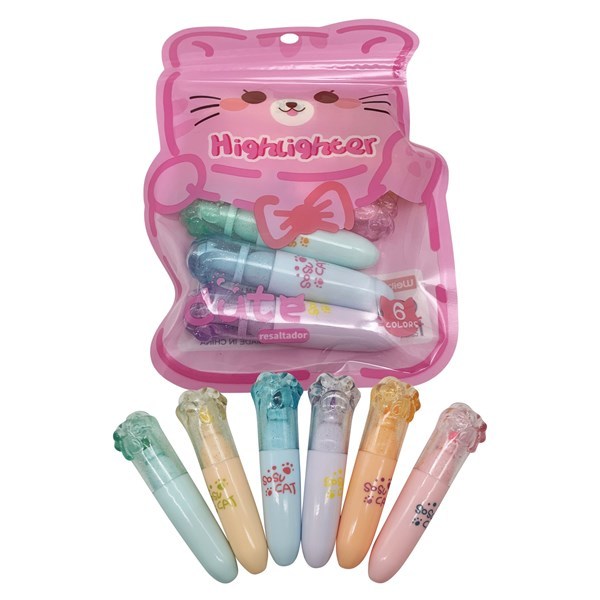 Imagen de Marcador flúo x6 en bolsa