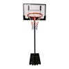 Imagen de Tablero de basket de pie, de acrílico, altura regulable, 108 a 210cm, aro metal 38cm, en caja