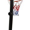 Imagen de Tablero de basket de pie, de acrílico, altura regulable, 108 a 210cm, aro metal 38cm, en caja