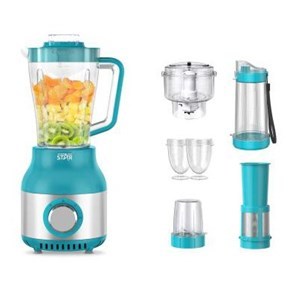 Imagen de Licuadora 1,8L, con mini procesadora y varios accesorios, 500W, en caja, WINNING STAR