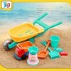Imagen de Juego de playa, carretilla grande con 7 accesorios, en red varios colores