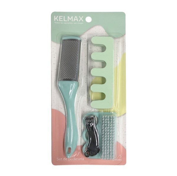 Imagen de Set de pedicuría x5 piezas, en blister, Kelmax