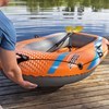 Imagen de Inflable bote con remos e inflador manual, Bestway, en caja