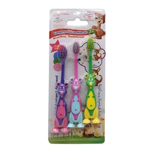 Imagen de Cepillo de dientes infantil x3, en blister