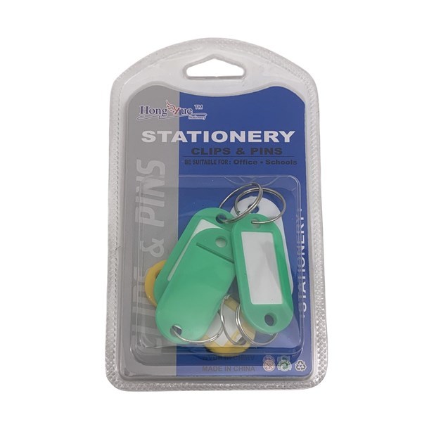 Imagen de Llavero de plástico con identificador, en blister,  PACKx12