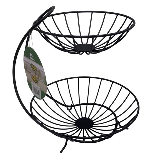 Imagen de Centro de mesa de metal 2 pisos