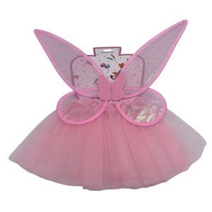 Imagen de Disfraz pollera, alitas, mariposa, en bolsa