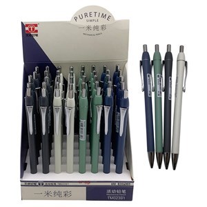 Imagen de Lápiz mecánico con goma, punta 0.5mm, CAJA x36