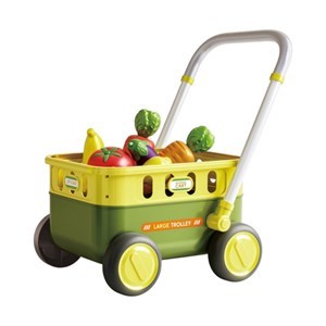 Imagen de Carrito de supermercado con accesorios, en caja