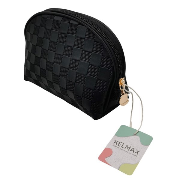 Imagen de Neceser de PU con cierre NEGRO, Kelmax