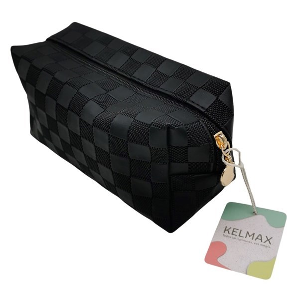 Imagen de Neceser de PU con cierre NEGRO, Kelmax
