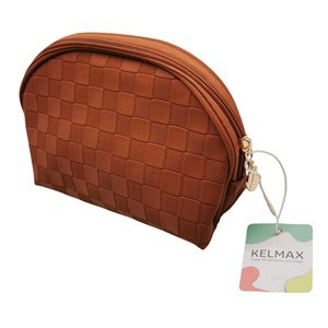 Imagen de Neceser de PU con cierre MARRON, Kelmax