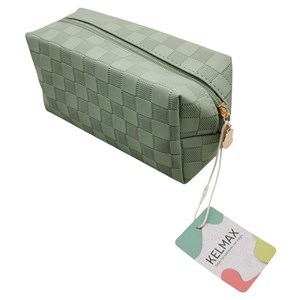 Imagen de Neceser de PU con cierre VERDE, Kelmax