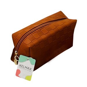 Imagen de Neceser de PU con cierre MARRON, Kelmax