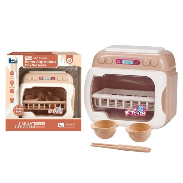 Imagen de Electrodoméstico, lavavajilla de plástico con accesorios, en caja