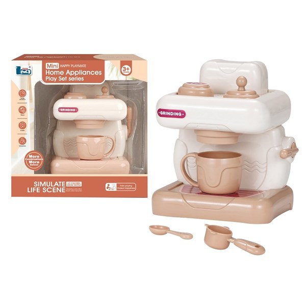 Imagen de Electrodoméstico, cafetera de plástico con accesorios, en caja