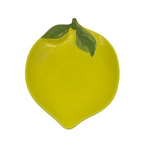 Imagen de Bandeja de cerámica, diseño limón