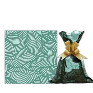 Imagen de Bolsa de regalo metalizado con diseño grande PACKx50