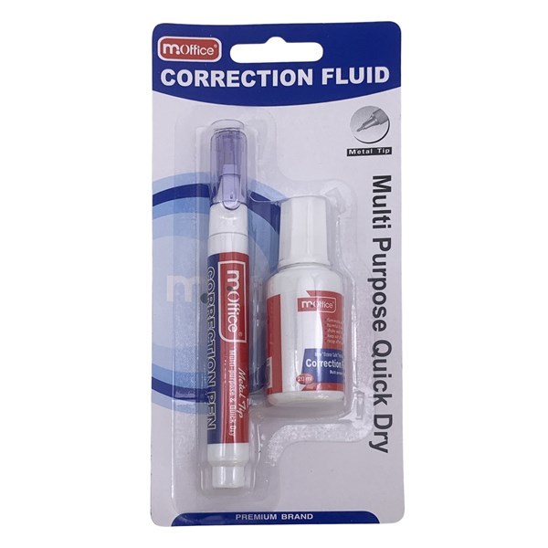 Imagen de Corrector líquido lápiz y pincel, en blister, PACK x12