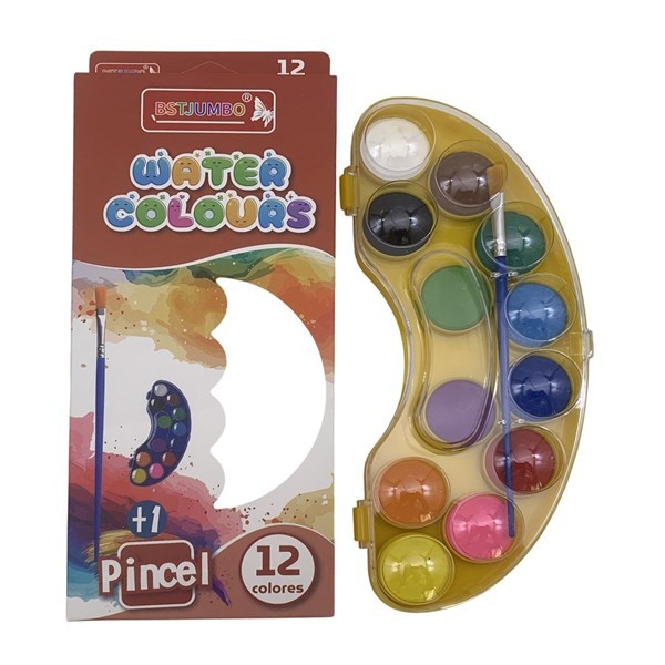 Imagen de Acuarelas x12 colores, en caja