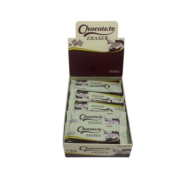 Imagen de Goma de borrar chocolate (no comestible), CAJA x30