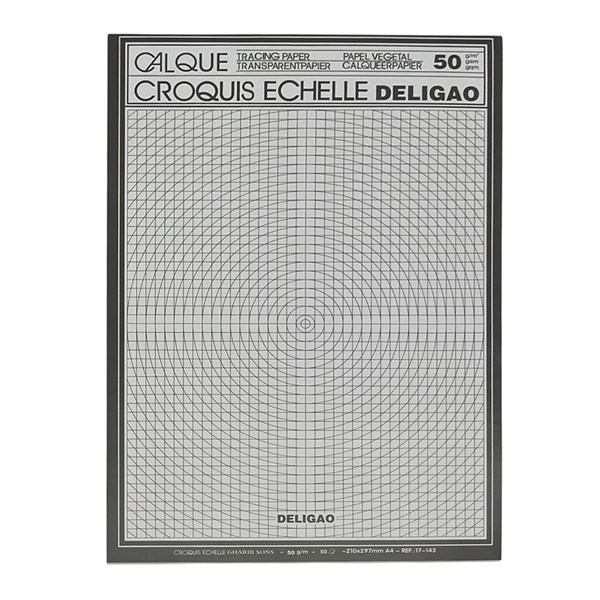 Imagen de Block papel de calco A4, 50 hojas 50g, en bolsa