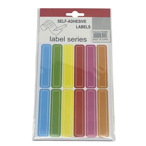 Imagen de Etiqueta autoadhesiva x12, rotulador, en bolsa