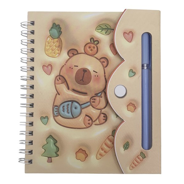 Imagen de Libreta 48 hojas, con lapicera, varios diseños